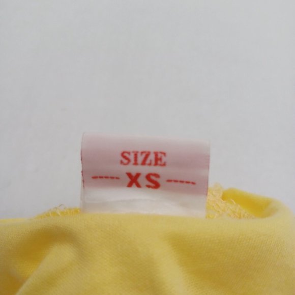 Dog Hoodie Graphic Print -I Love You -Extra Small Dog -Yellow -Freedogs -Pull On - Picture 5 of 13